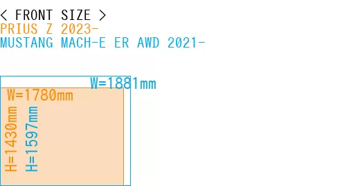 #PRIUS Z 2023- + MUSTANG MACH-E ER AWD 2021-